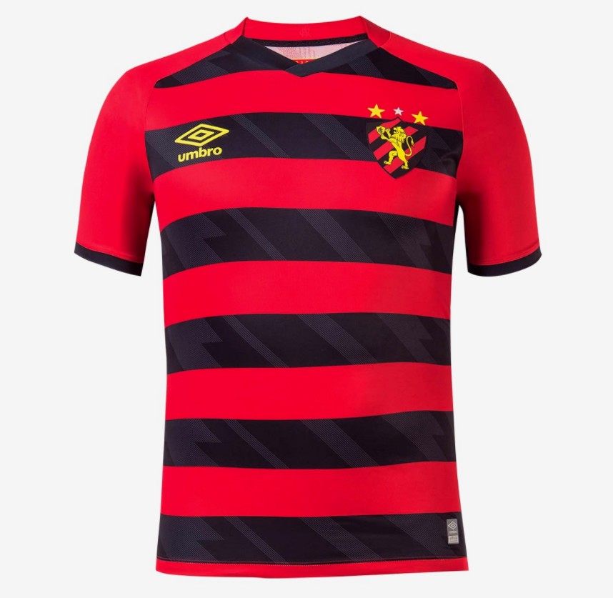 2021/22 Sport Recife Home Kit Soccer Jersey